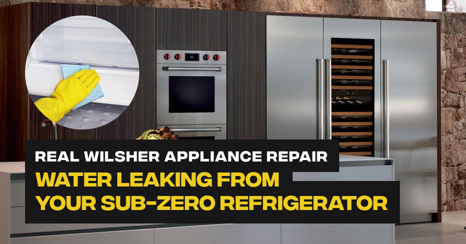 Troubleshooting and Fixing Water Leaks from Your Sub-Zero Refrigerator